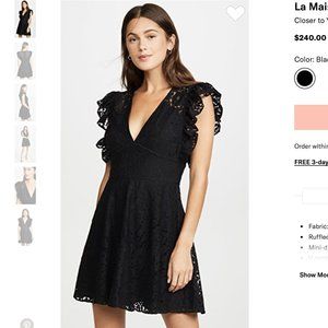 La Maison Talulah Closer To You Lace Mini Dress
